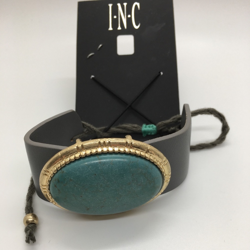 INC NWT Turquoise Ajustable Bracelet